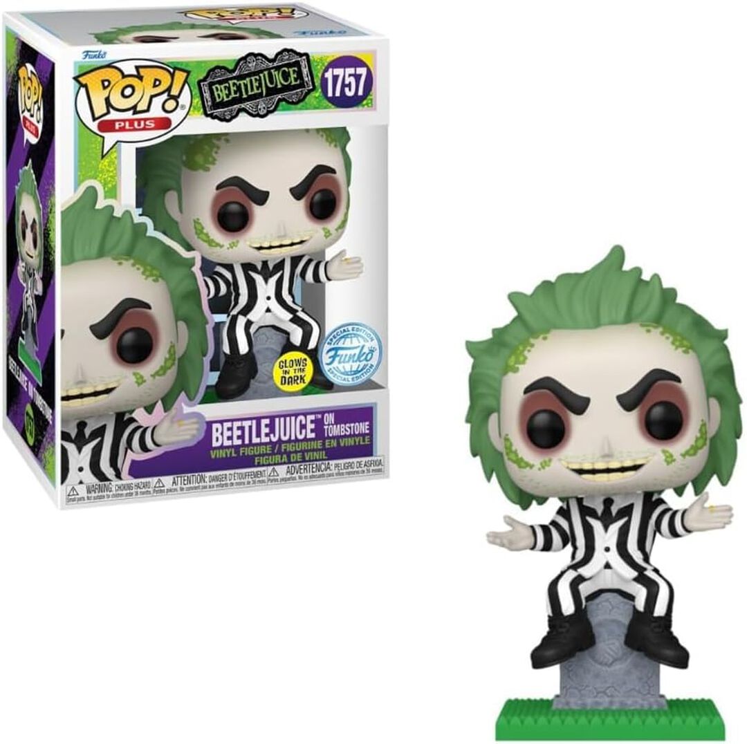 Figurine Funko Pop! Plus | Beetlejuice | Beetlejuice Sur Tombe