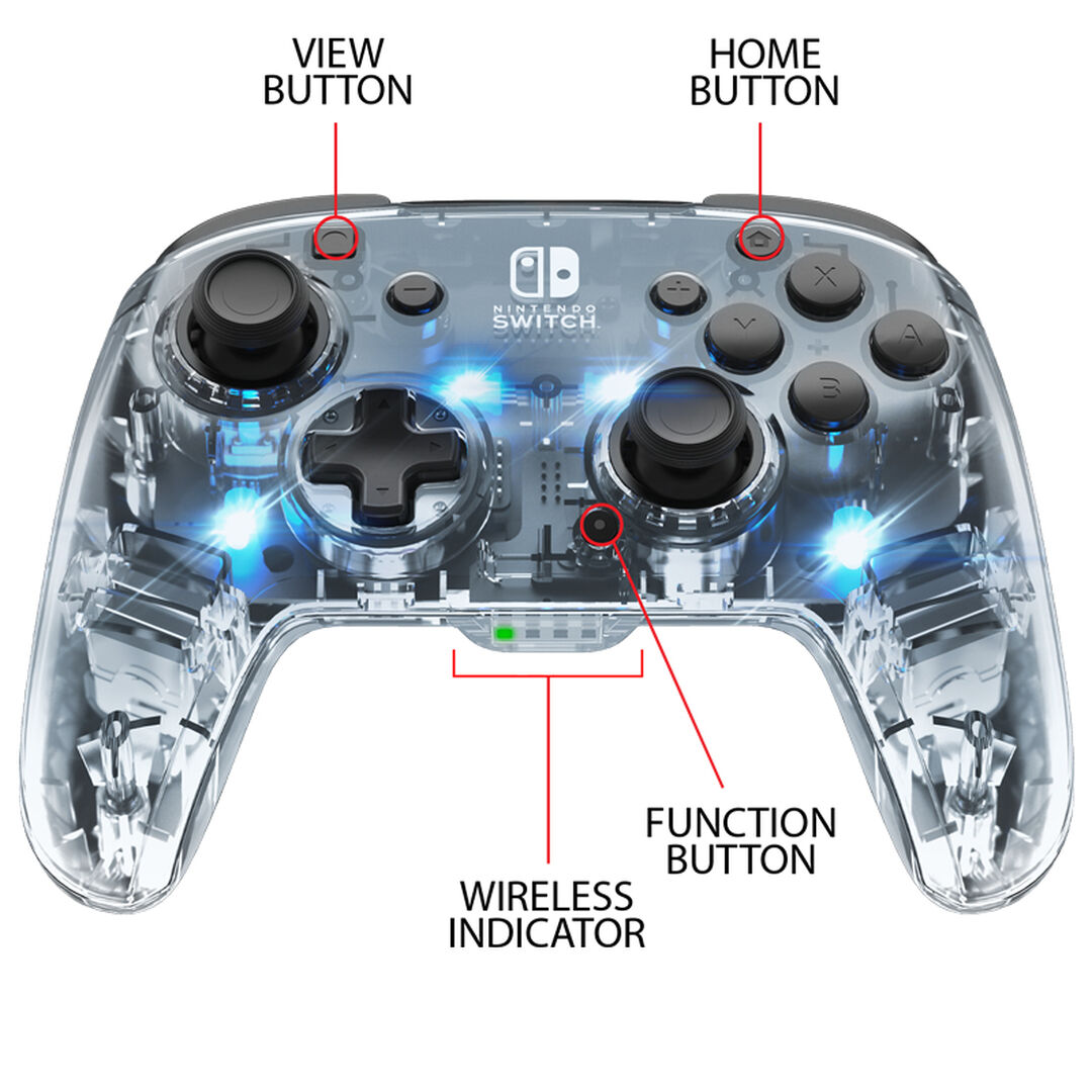 Manette Sans-fil Switch Afterglow Prismatic