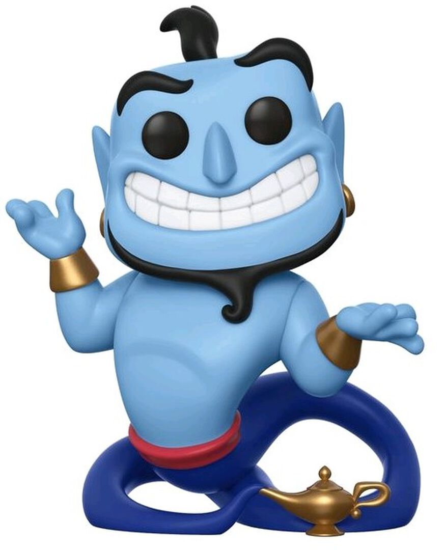Figurine Funko Pop! N&deg;476 | Aladdin | G&eacute;nie Avec Lampe