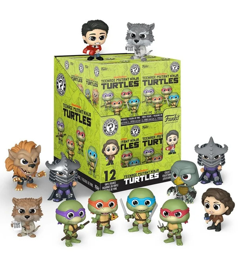 Figurine Mystery Mini Funko Pop! | Tortues Ninja 2 | Les H&eacute;ros Sont De Retour
