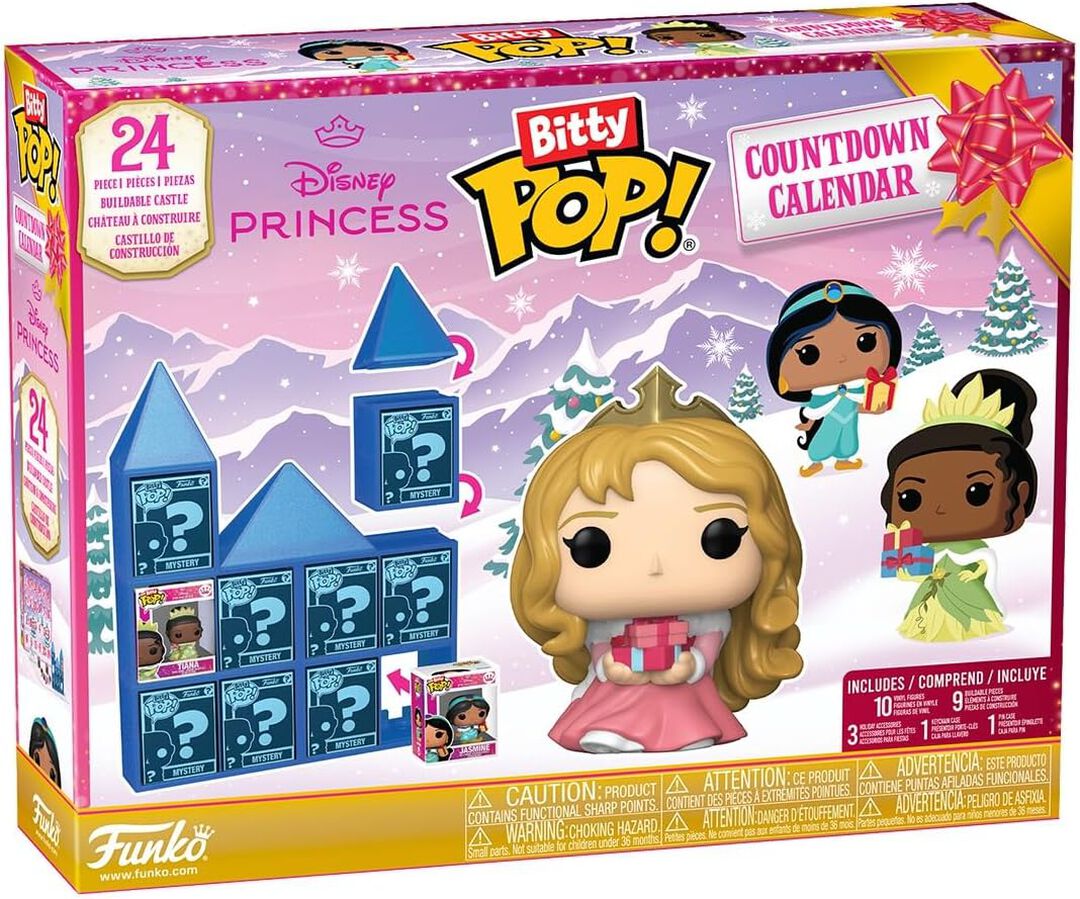 Calendrier De L'avent Bitty Pop! | Disney | Princesses