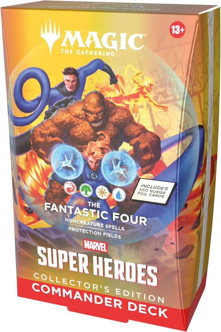 Commander Deck Collector - Magic The Gathering - Marvel Super Heroes - The Fantastic Four (ANGLAIS)