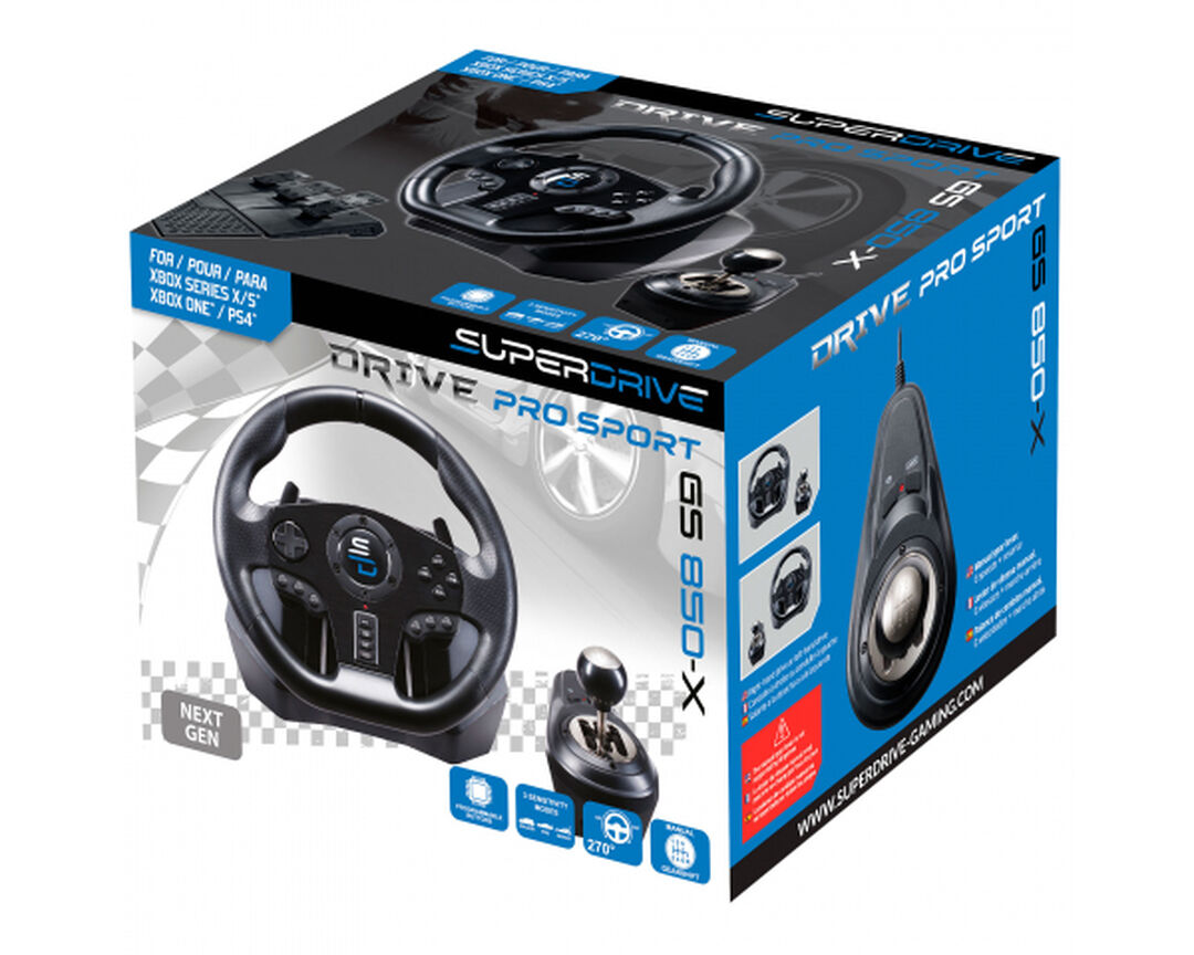 Volant Drive Pro  Sport Gs850-x Multisupports