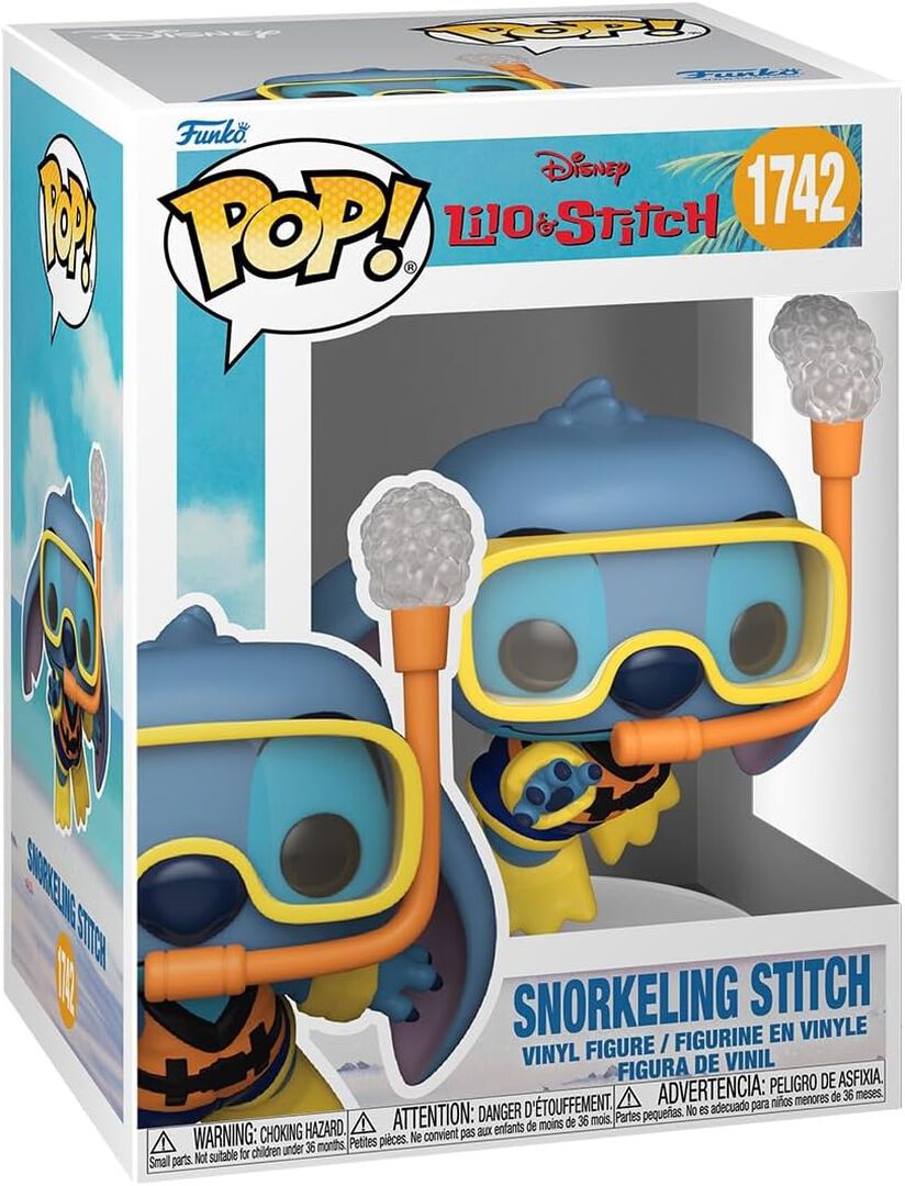 Figurine Funko Pop! | Lilo Et Stitch | Stitch Plong&eacute;e En Apn&eacute;e