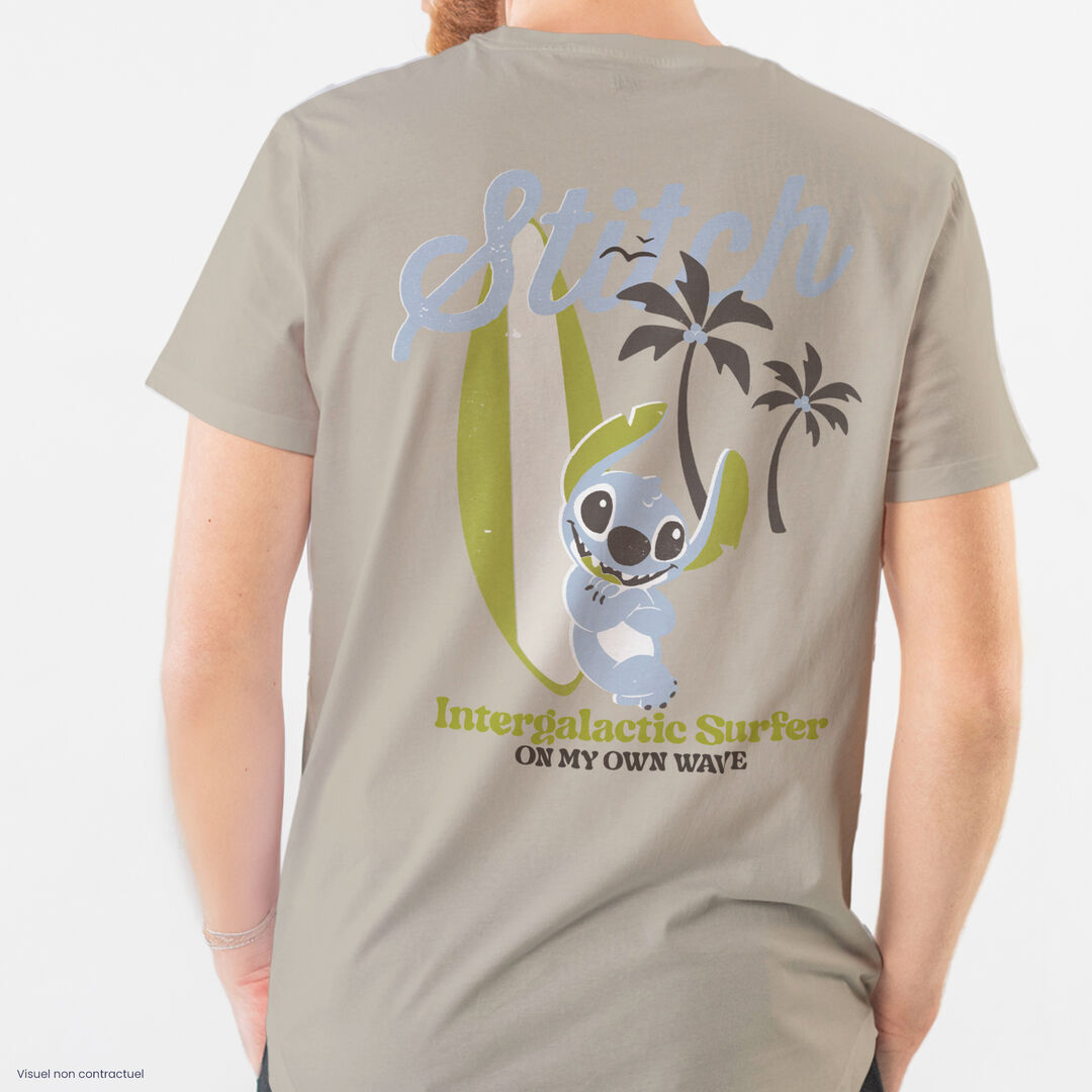 Tshirt | Stitch | Sable D'hawai | Taille Xs