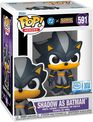 Figurine Funko Pop! N&deg;591 - Jla & Sonic - Shadow En Batman