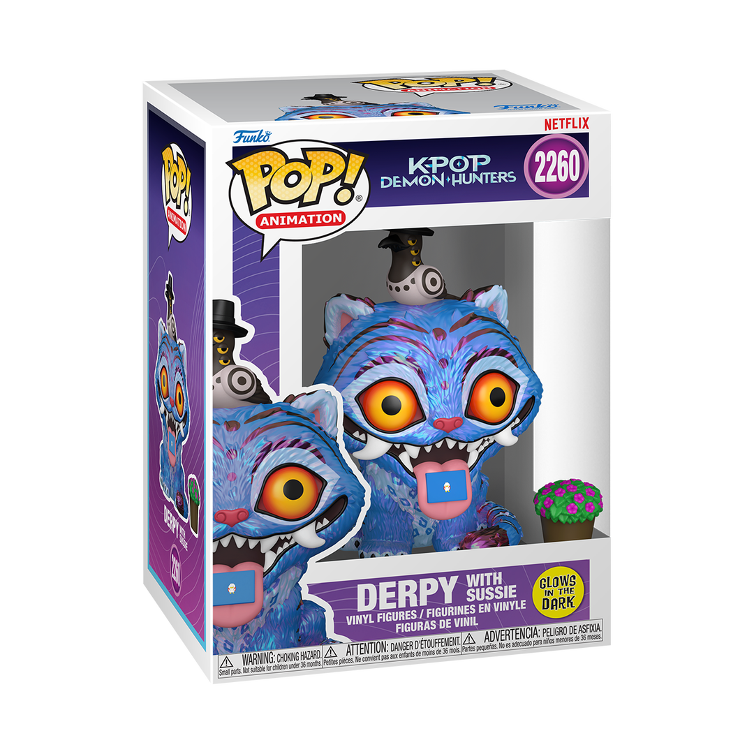 Figurine Funko Pop! | Kpop Demon Hunters | Tigre Derpy Avec Sussie
