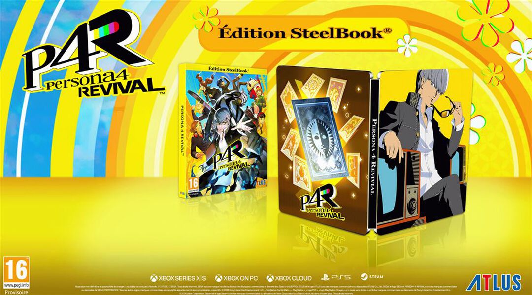 Persona 4 Revival Steelbook Edition