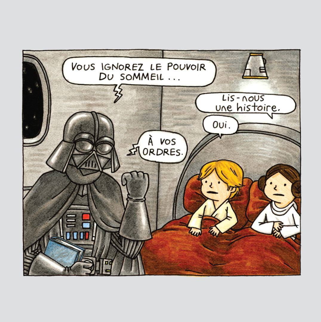 Livre | Star Wars | Au Lit Dark Vador