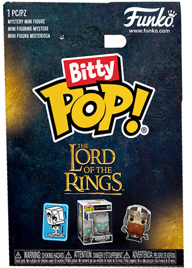 Figurine Bitty Pop! Singles | Le Seigneur Des Anneaux | Personnage Al&eacute;atoire