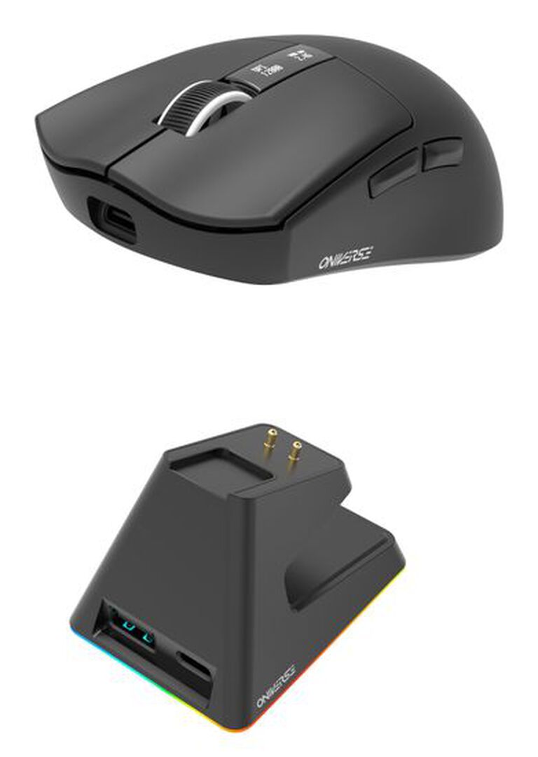 Souris Gaming Sans Fil Vanguard + Dock | Oniverse | Nocta Black