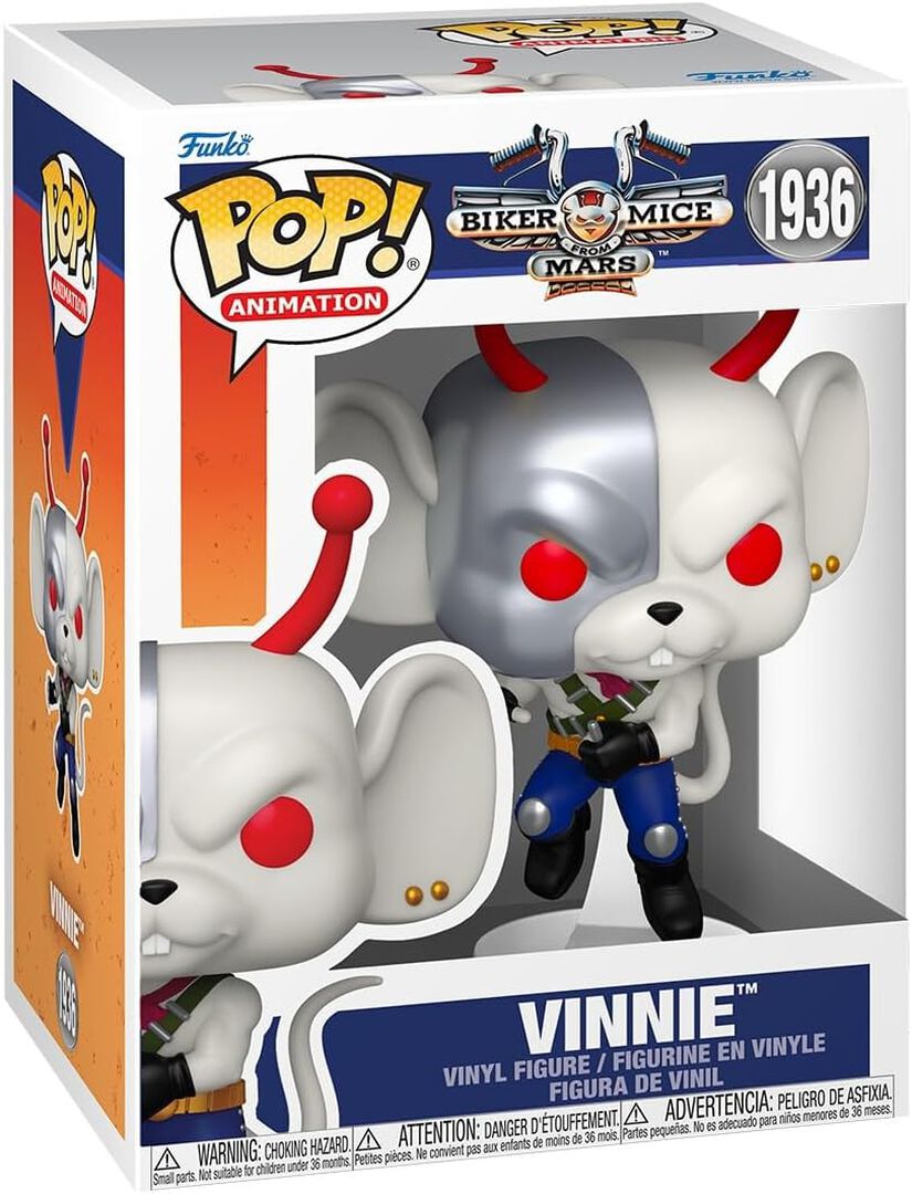 Figurine Funko Pop! N&deg;1936 | Biker Mice From Mars | Vinnie