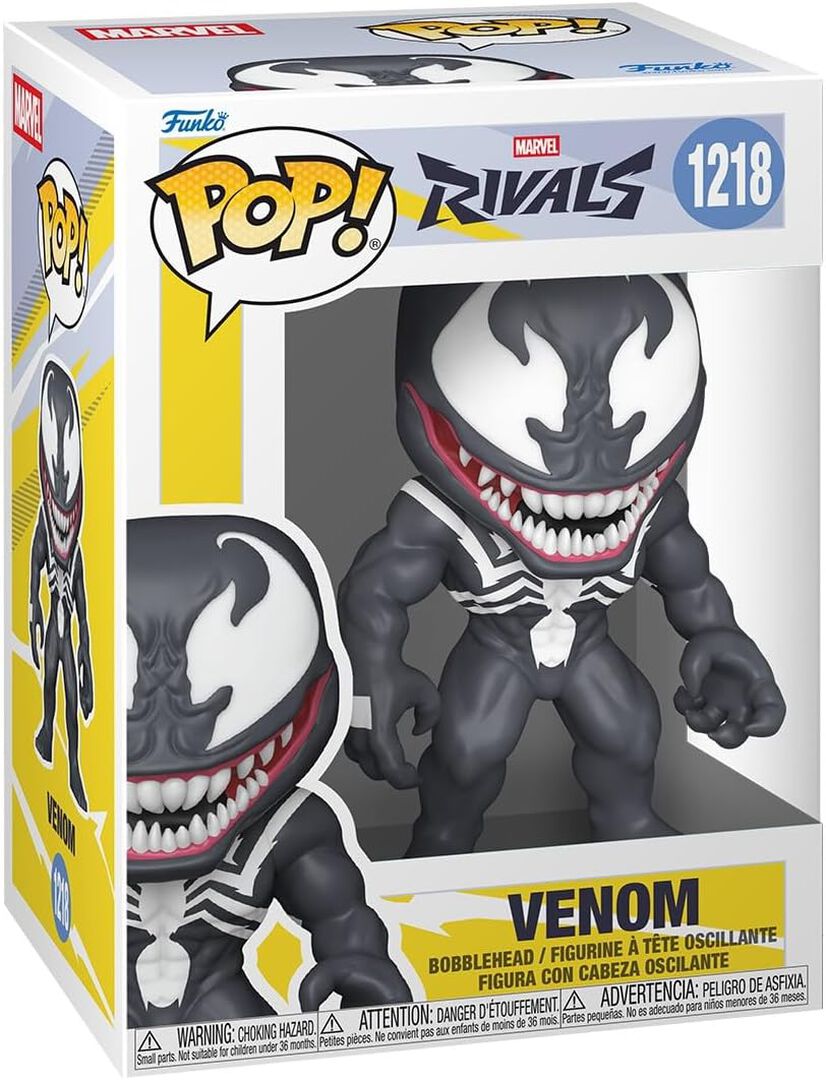 Figurine Funko Pop! | Marvel Rivals | Venom Avec Chance De Chase
