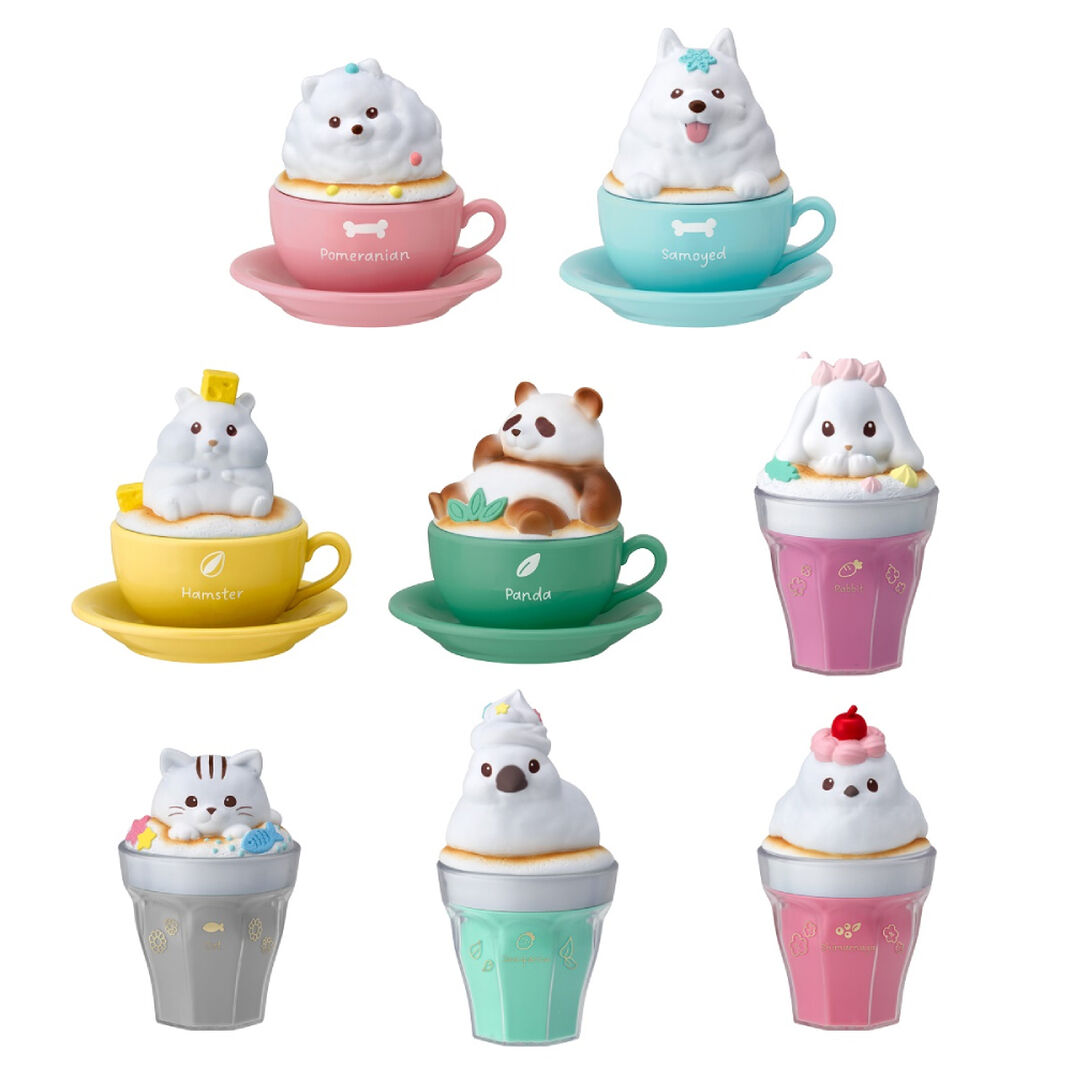 Figurine Candy Toys | Charalatte Art Case Animals