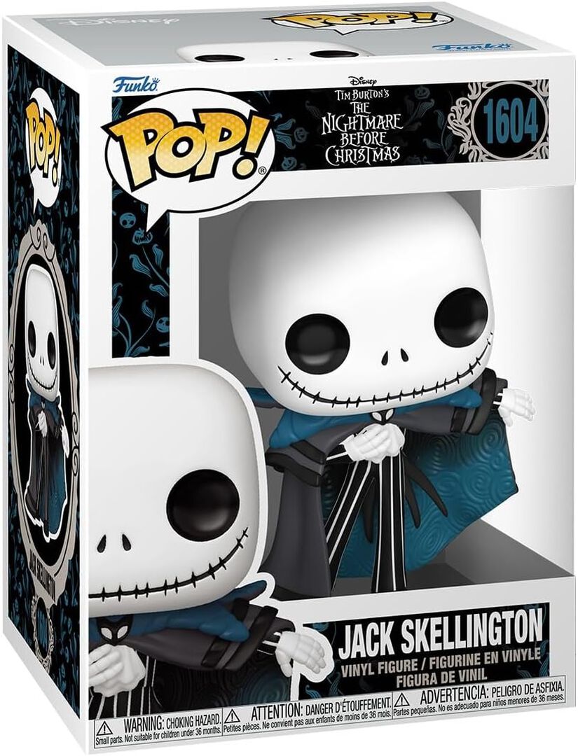 Figurine Funko Pop! N&deg;1604 | L'etrange Noel De Mr Jack | Jack Skellington Coutur