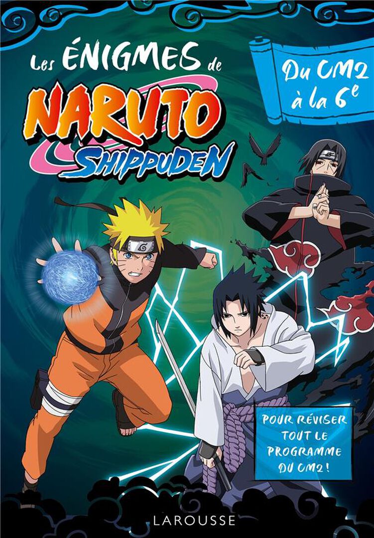 Livre | Naruto Shippuden |  Enigmes Du Cm2 &agrave; La 6e