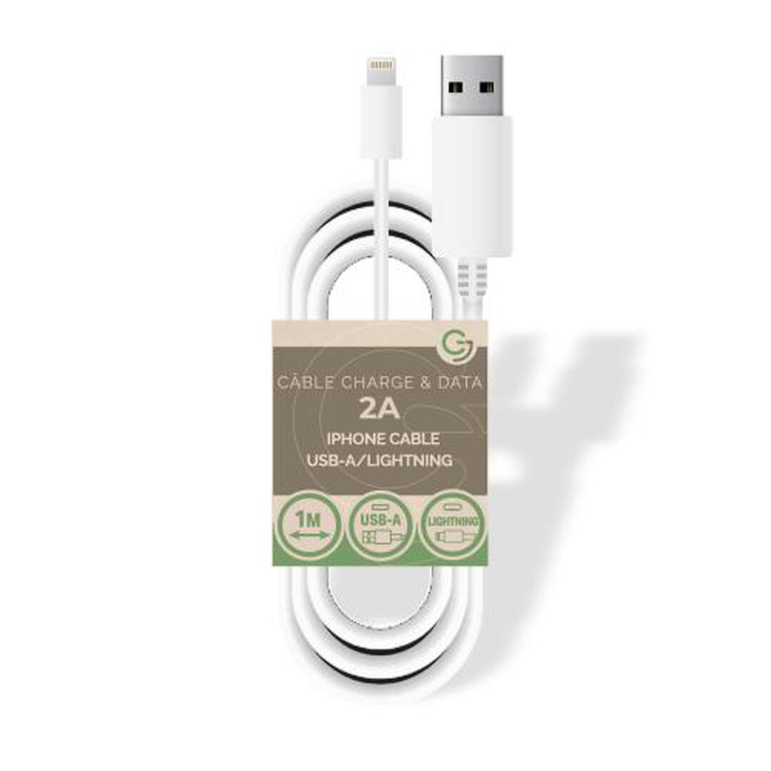C&acirc;ble Pour Iphone 1m | Blanc