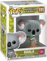Figurine Funko Pop! N&deg;111 - Funko -  Animaux Australiens - Koala (velours)