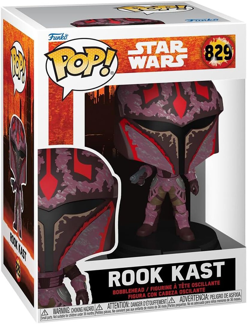 Figurine Funko Pop! N&deg;829 | Star Wars | Rook Kast