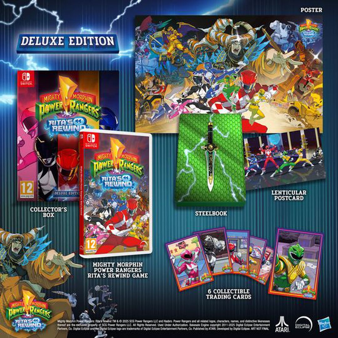 Mighty Morphin Power Rangers Rita's Rewind Deluxe Edition
