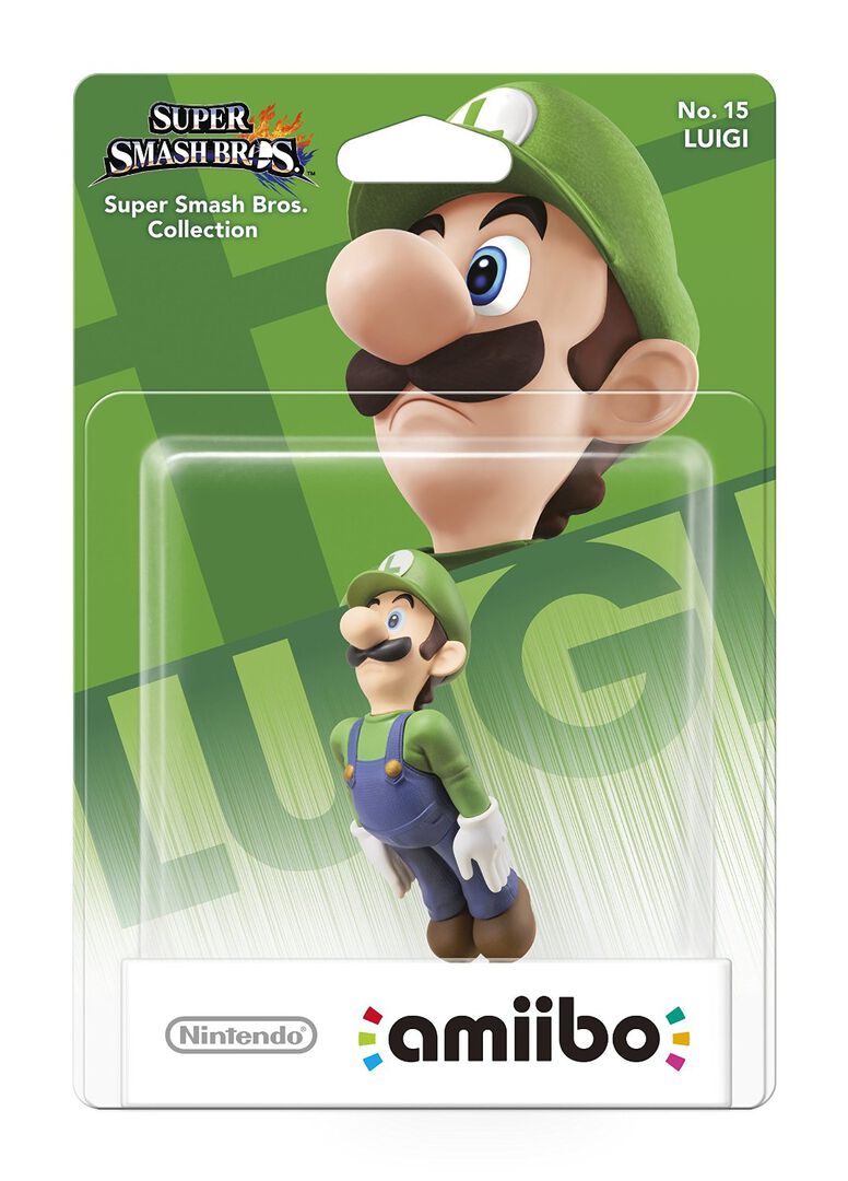 Figurine Amiibo N&deg;15 Smash Luigi