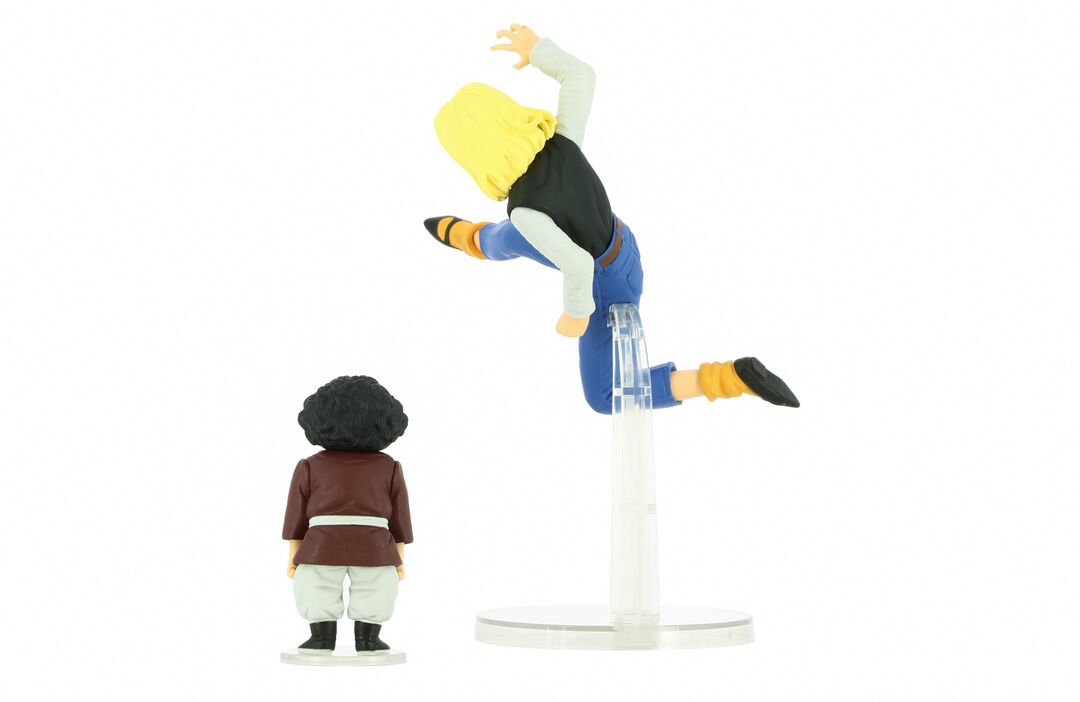 Figurine Match Makers | Dragon Ball Z | Android 18 Vs Mr. Satan