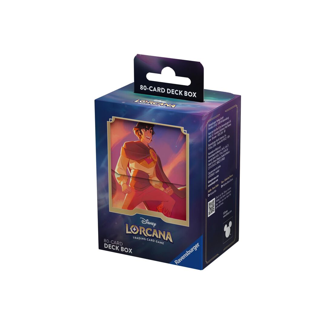 Boite De Deck | Disney Lorcana | Chapitre 5 Deckbox Aladdin