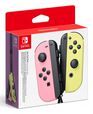 Paire De Manettes Joy-Con Gauche Rose Pastel & Droite Jaune Pastel
