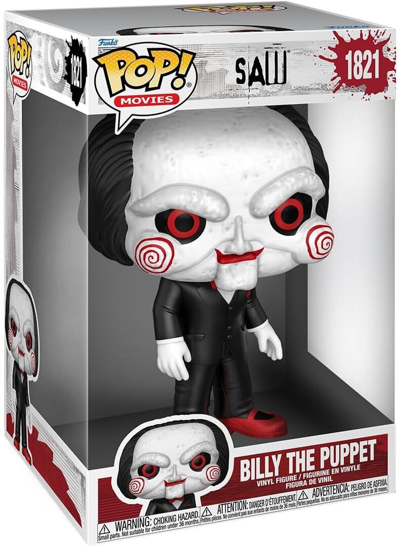 Figurine Funko Pop! Jumbo N&deg;1821 | Saw | Billy