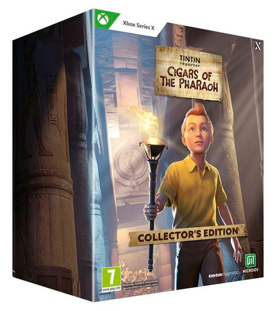 Tintin Reporter Les Cigares Du Pharaon Collector Edition