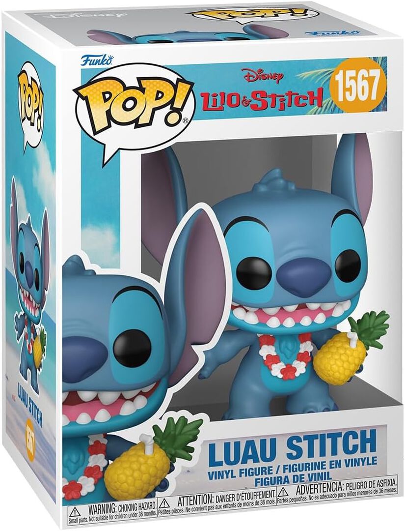 Figurine Funko Pop! N&deg;1567 | Lilo & Stitch | Luau Stitch