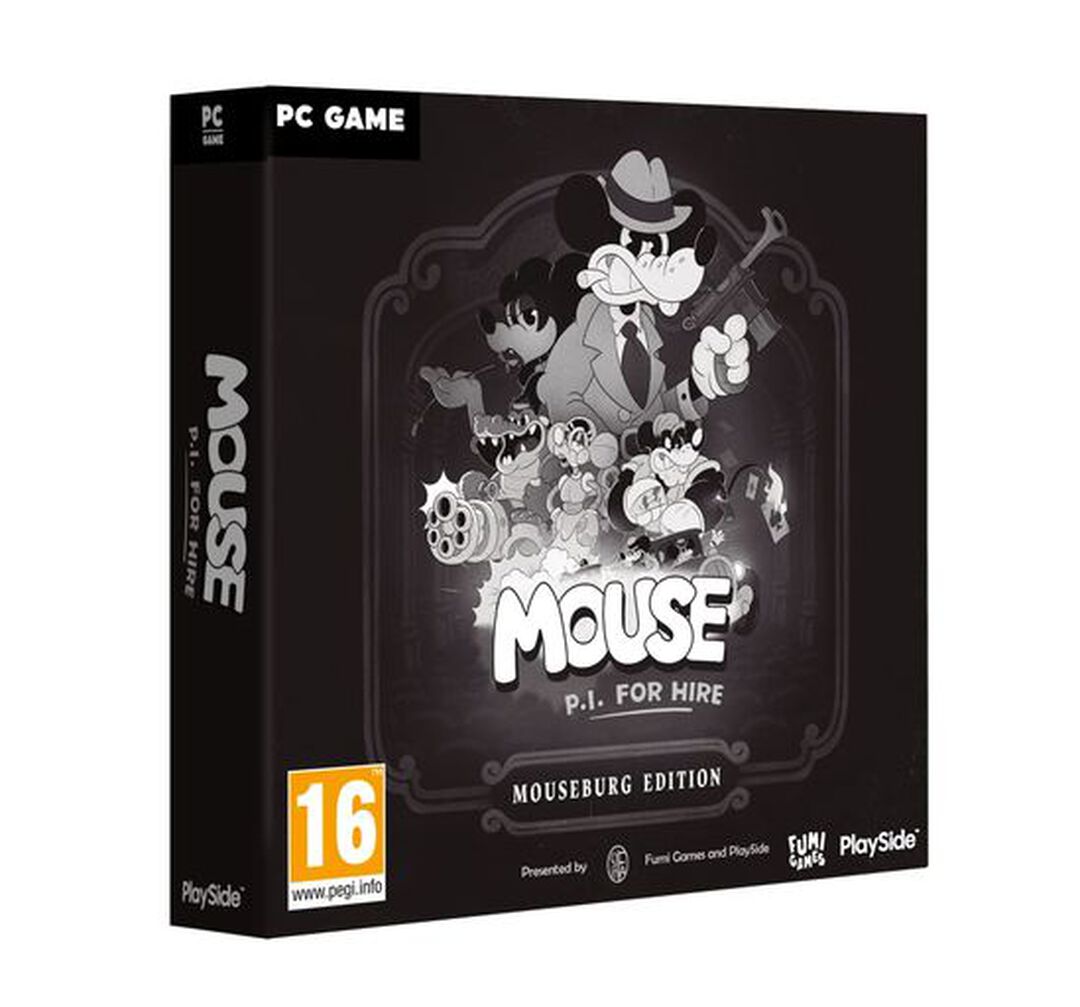 Mouse P.i. For Hire Mouseburg Edition