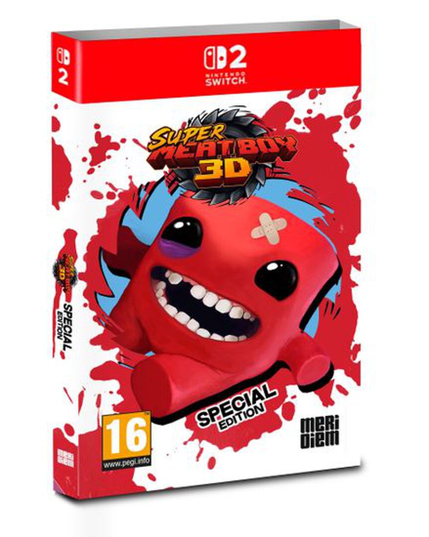 Super Meat Boy 3d Dayone Edition