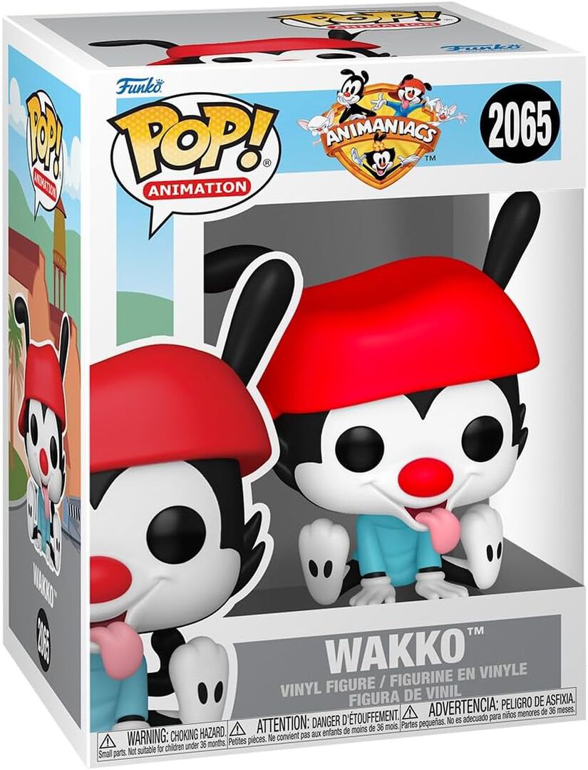 Figurine Funko Pop! N&deg;2065 | Animaniacs | Wakko