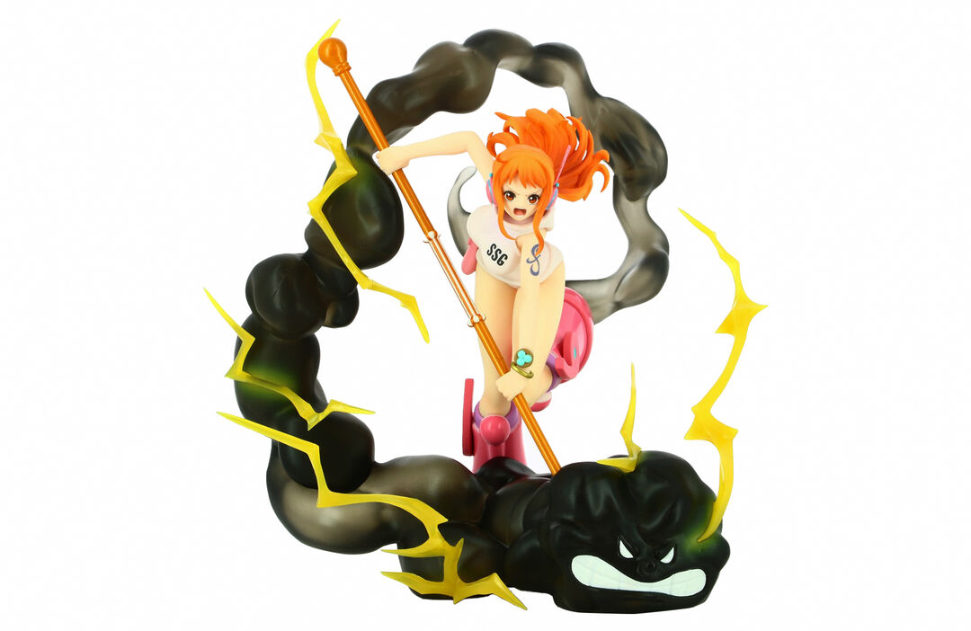 Statuette | One Piece | Figuarts Zero Extra Battle Nami Lightning Blast 17 Cm