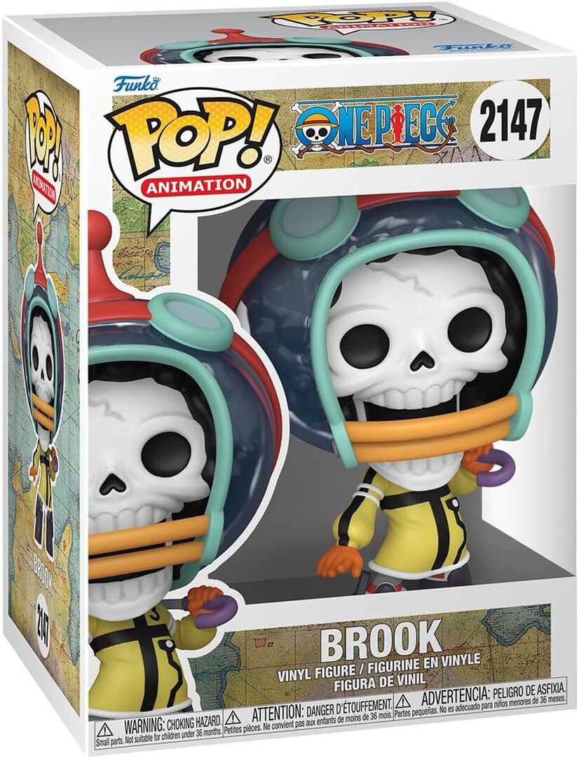 Figurine Funko Pop! N&deg;2147 | One Piece | Brook (egghead)