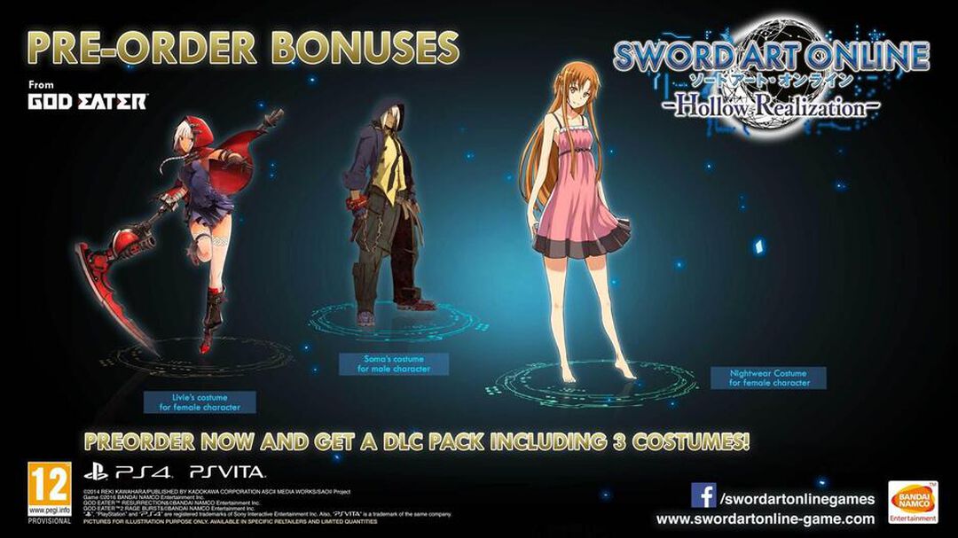 Sword Art Online Hollow Realization | Occasion