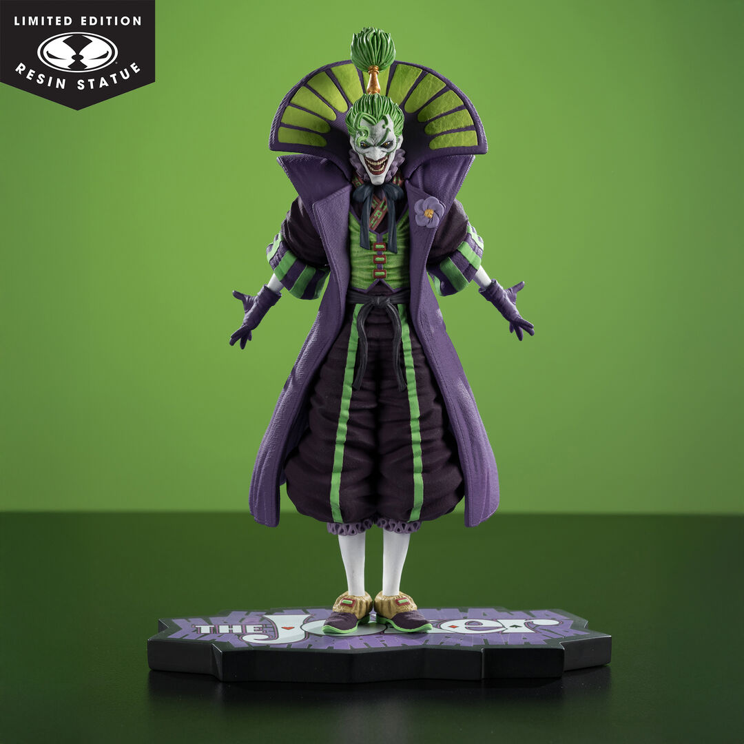 Statue |  The Joker Purple Craze Ninja | Dc Direct- Mcfarlane