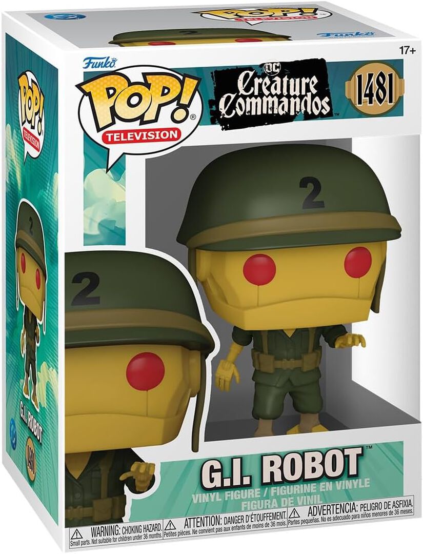 Figurine Funko Pop! N&deg;1481 | Dc | G.i. Robot