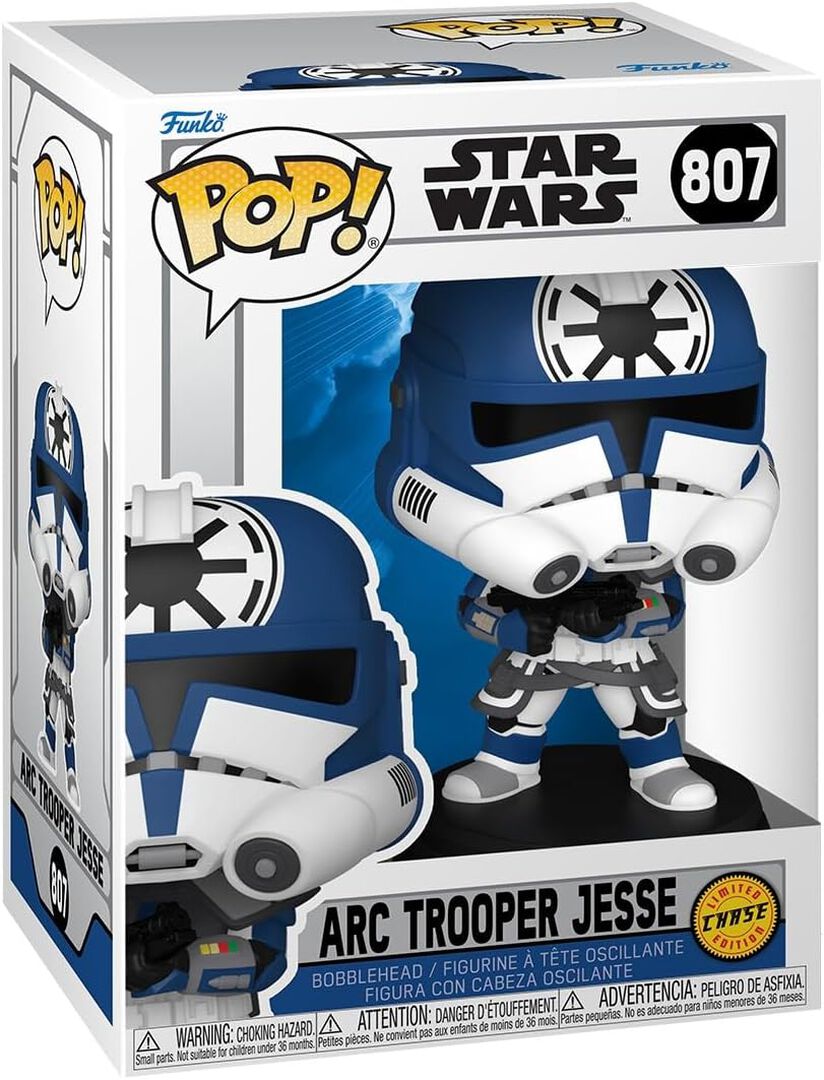 Figurine Funko Pop! N&deg;807 | Star Wars: Clone Wars | Jesse Arc Avec Chance De Cha