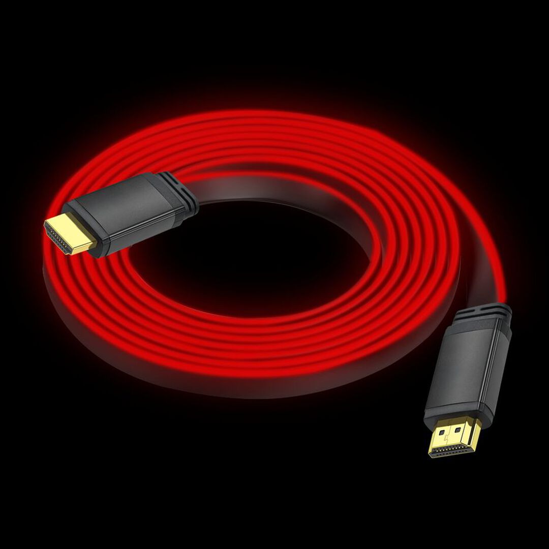 Cable Hdmi 8k | 2 Metres Rouge | Oniverse