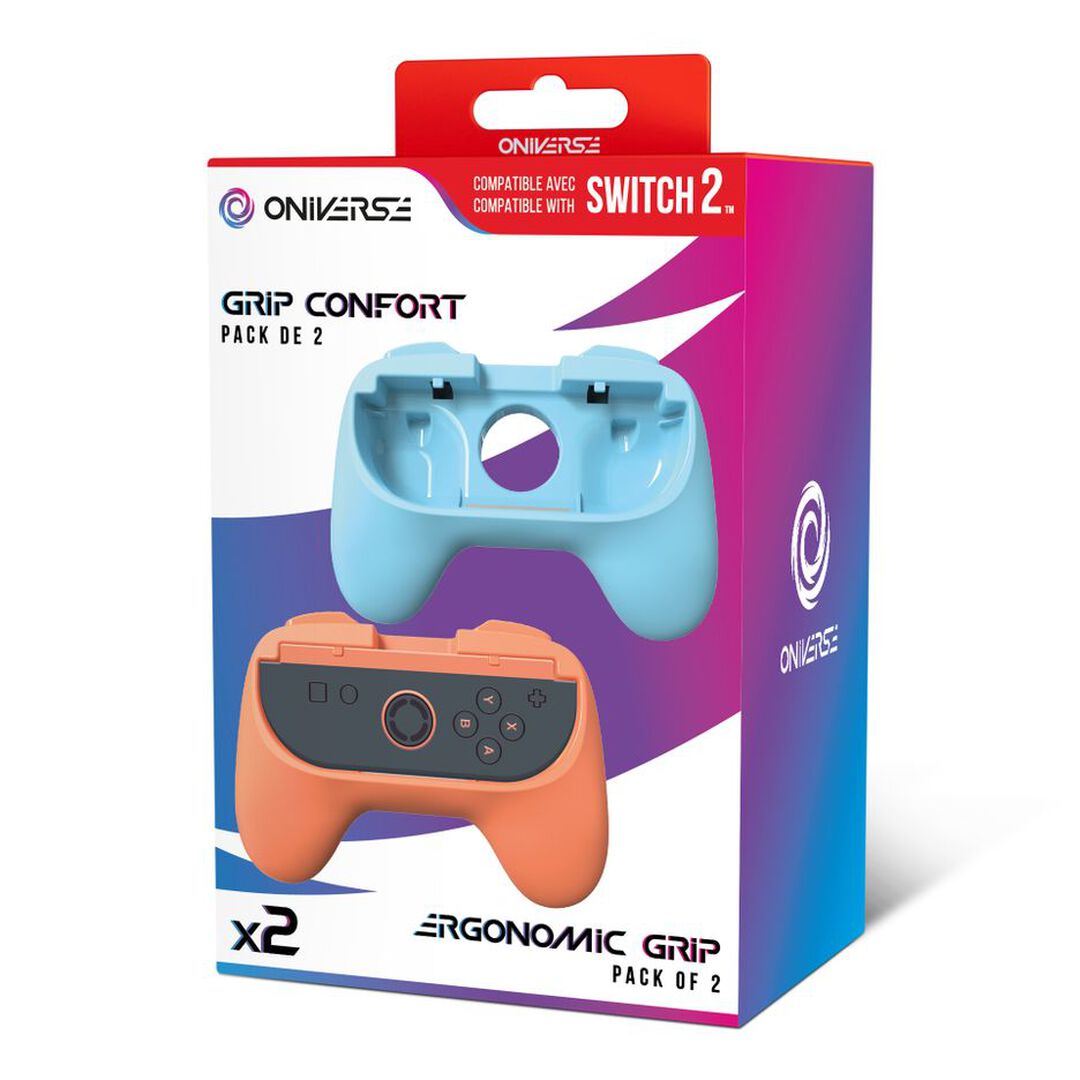 Pack De 2 Grip Confort | Oniverse | Orange/bleu