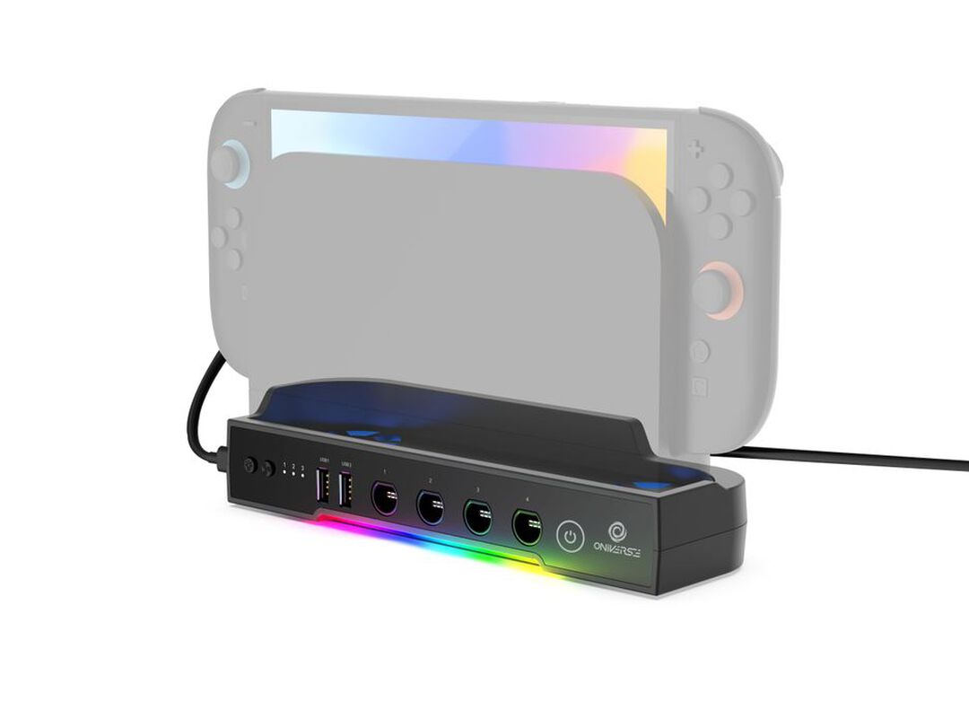 Support Multifonction Pour Switch 2 | Oniverse | Noir