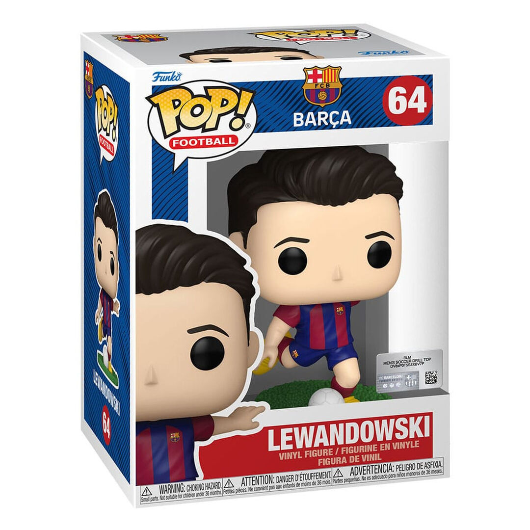 Figurine Funko Pop! | Football Barcelona | Lewandowski