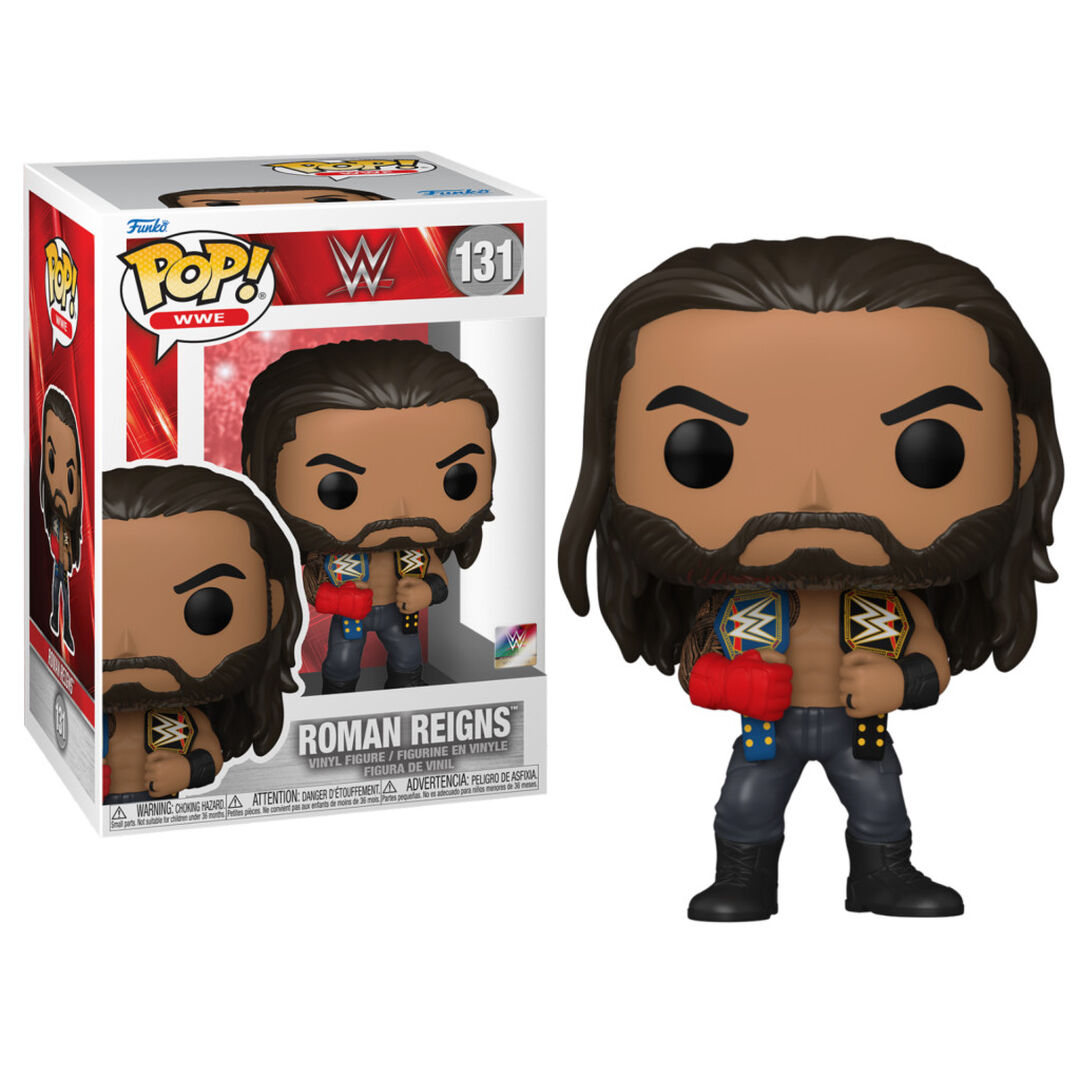 Figurine Funko Pop! | Wwe | Roman Reigns W/belts