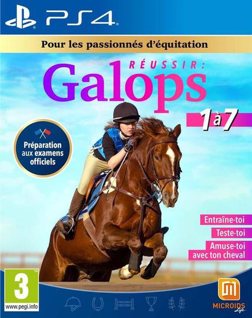 Galop 1 &agrave; 7