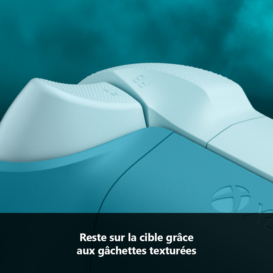 Manette sans fil Xbox Edition sp&eacute;ciale Ice Breaker Bleu
