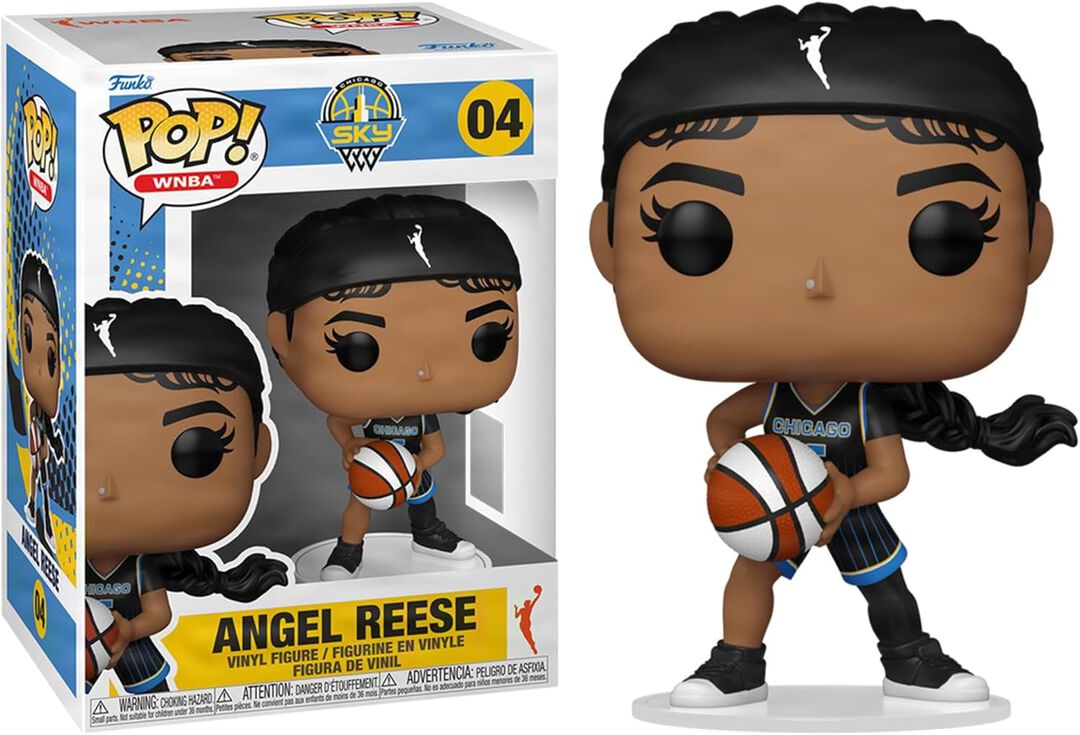 Figurine Funko Pop! N&deg;04 | NBA | Chicago Sky | Angel Reese