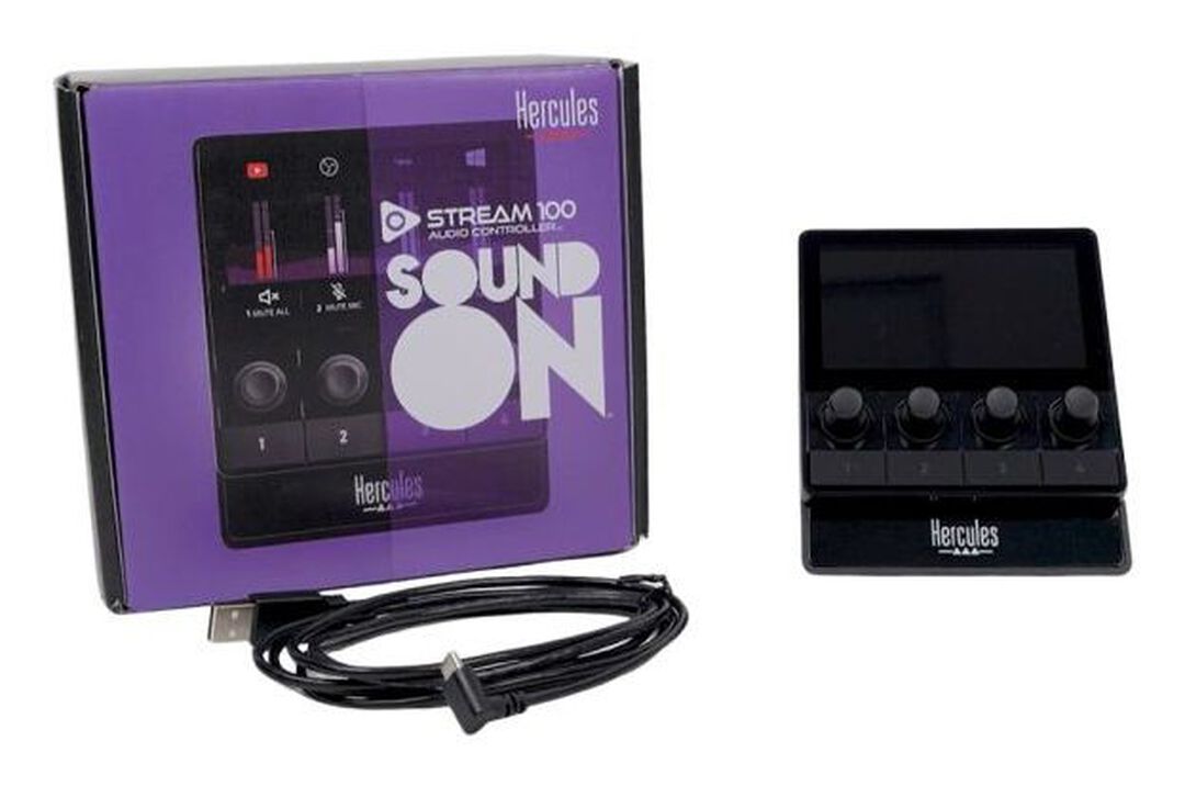 Hercules | Audio Controller Stream 100