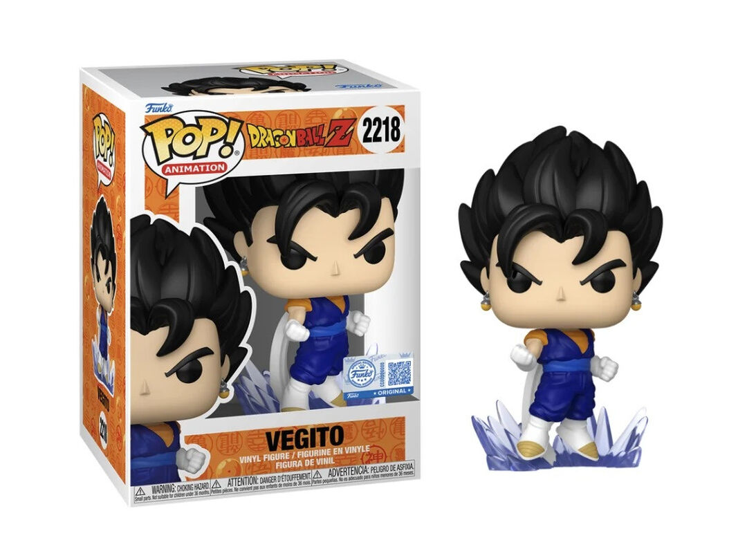 Figurine Funko Pop! | Dragon Ball Z | Vegito Avec Chance De Chase (fluorescent)